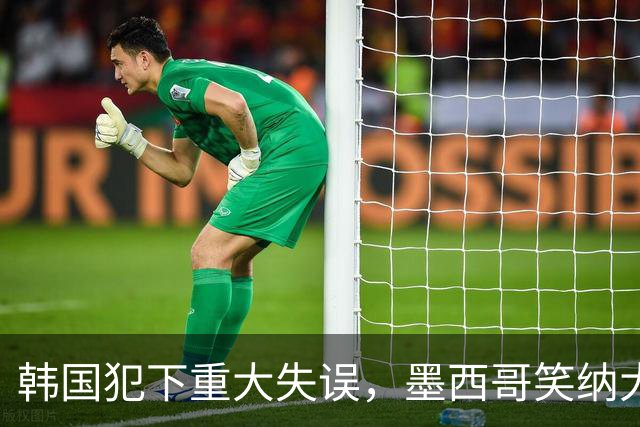 韩国犯下重大失误，墨西哥笑纳大礼！赛后门将表情遭全球网友恶搞
